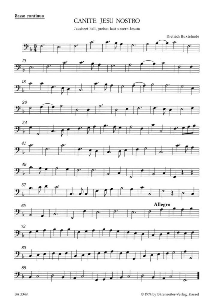 Canite Jesu nostro